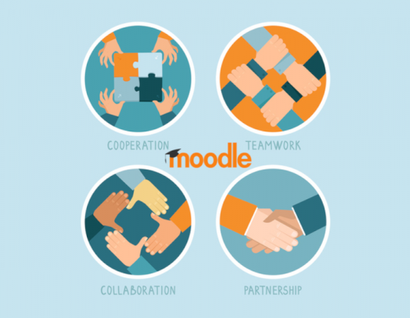 collaborative learning with Moodle