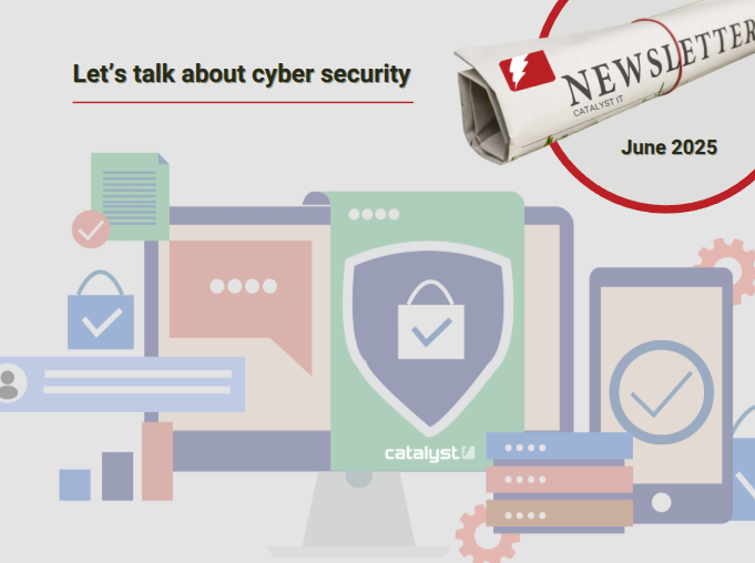 Let’s talk about cyber security.