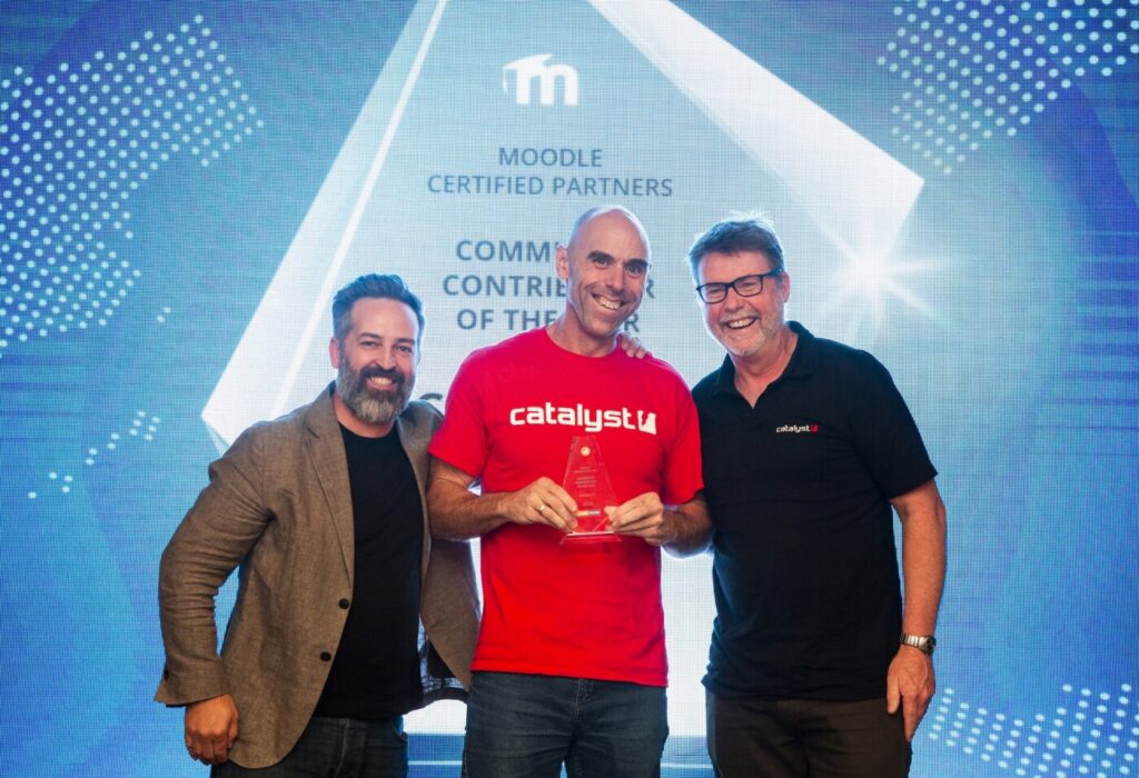 A double win for Catalyst IT at the Moodle Partner Awards 2026!