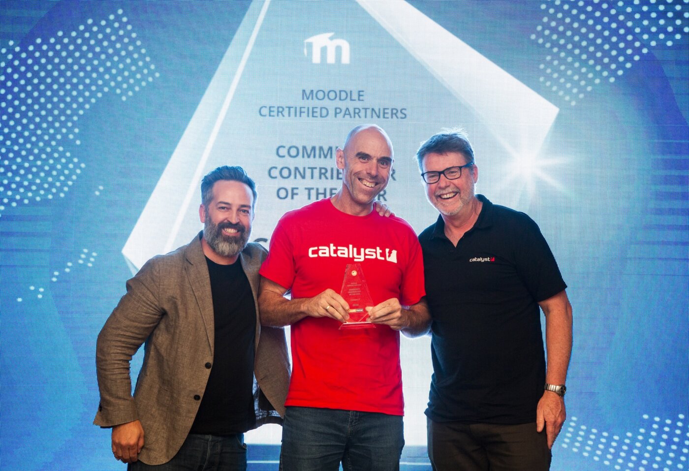 A double win for Catalyst IT at the Moodle Partner Awards 2026!